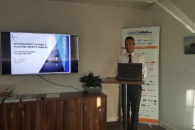 LOC talks about Floating Object Damage as part of London International Shipping Week