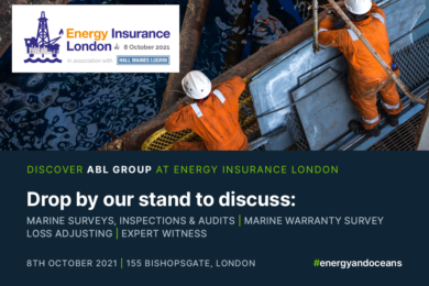 Visit ABL at Energy Insurance London 21