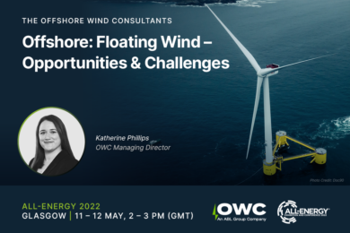 OWC’s Katherine Phillips discusses Floating Wind Opportunity at All Energy