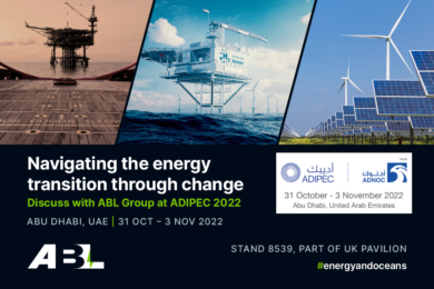 Discuss navigating the energy transition through change with ABL Group at ADIPEC 2022
