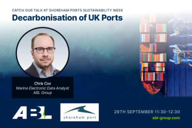 Catch ABL’s Talk on Decarbonisation of UK Ports at Shoreham Port’s Sustainability Week 2022