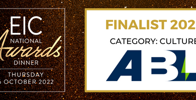 ABL Group are proud nominees for EIC’s Culture Category Award finalists 2022⭐