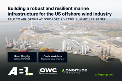 Talk to ABL Group about building resilient marine infrastructure, at OSW Port & Vessel Summit
