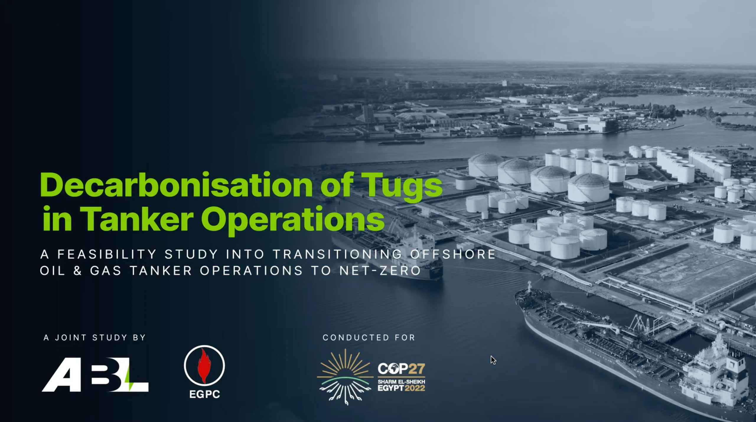 Decarbonisation of Tugs in Tanker Operations | A Study by ABL Group