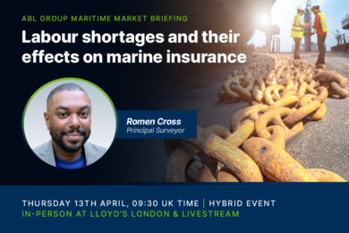 ABL Group April Maritime Market Briefing,  HYBRID Event