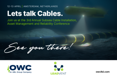 Discover ABL Group at the 3rd Annual Subsea Cable Installation, Asset Management and Reliability Conference 2023