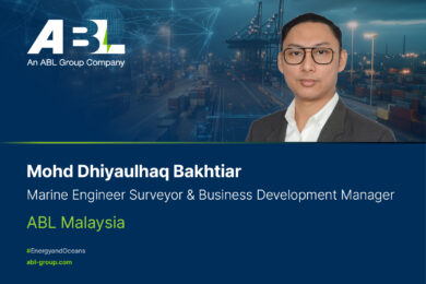 Meet Mohd Dhiyaulhaq Bakhtiar, Business Development Manager & Senior Marine Engineer | ABL Malaysia