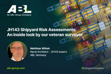 JH143 Shipyard Risk Assessments: An inside look by veteran surveyor Matthias Wittek