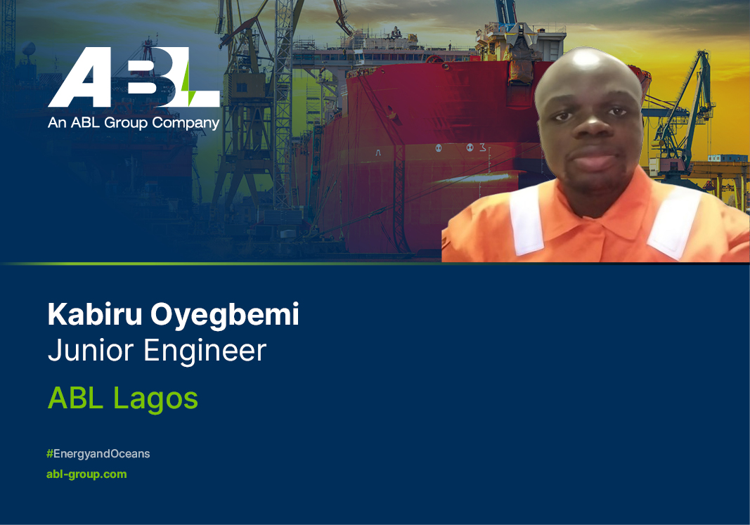 Meet Kabiru Oyegbemi – Junior Engineer, ABL Nigeria