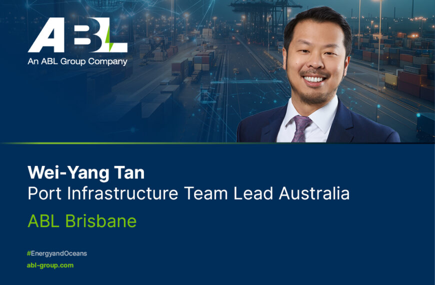 Meet Wei-Yang Tan, Port Infrastructure Team Lead, ABL Australia