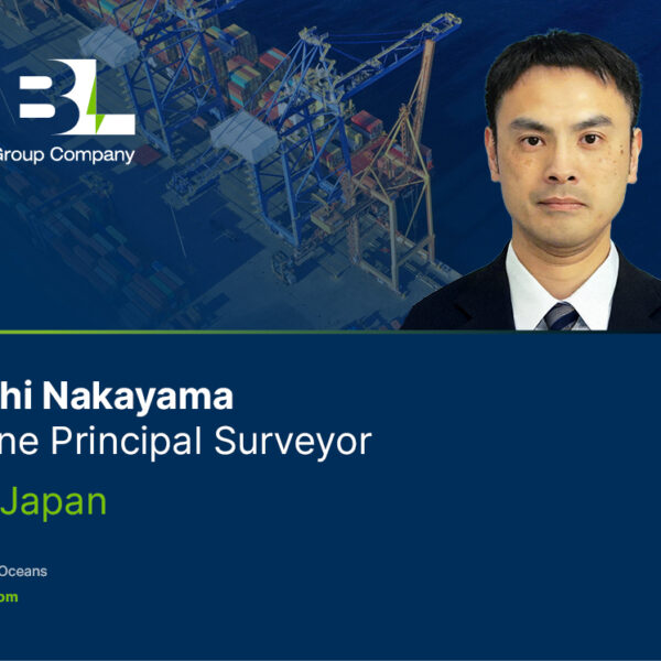 Meet Yuichi Nakayama, Marine Principal Surveyor
