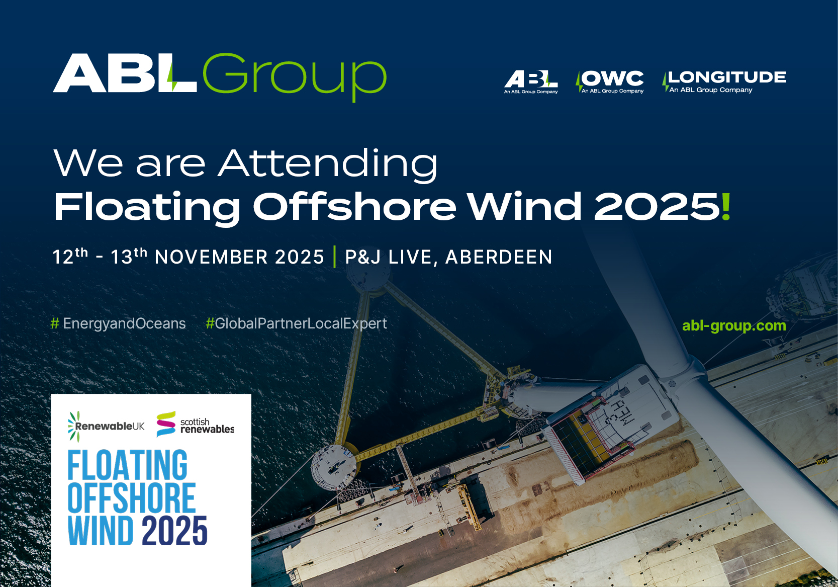 Explore ABL Group at Floating Offshore Wind 2025