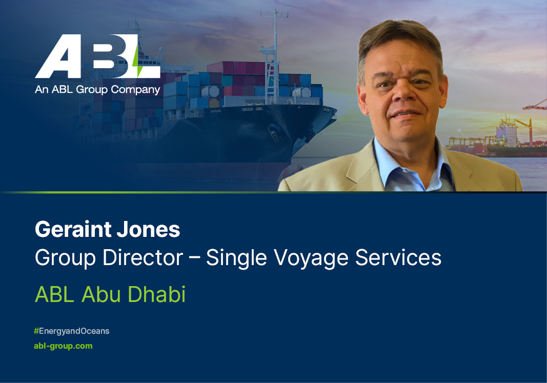 Meet Geraint Jones, Group Director for Single Voyage Services, ABL Abu Dhabi