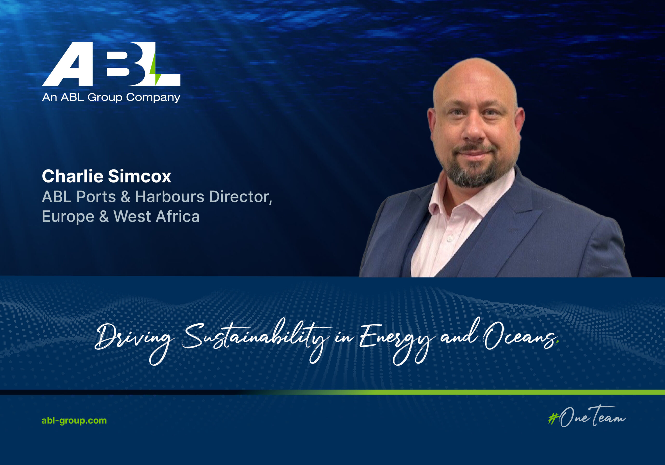ABL appoints Charlie Simcox as Ports & Harbours Director for Europe and West Africa