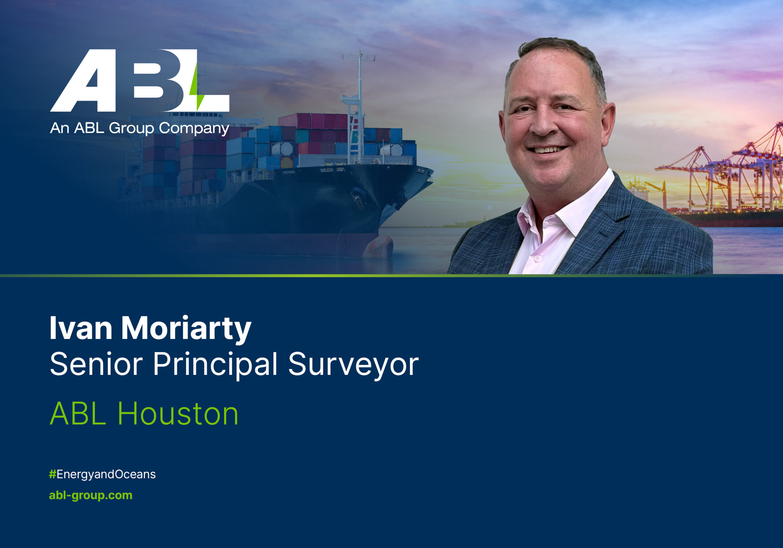 Meet Ivan Moriarty, Senior Principal Surveyor, ABL Houston