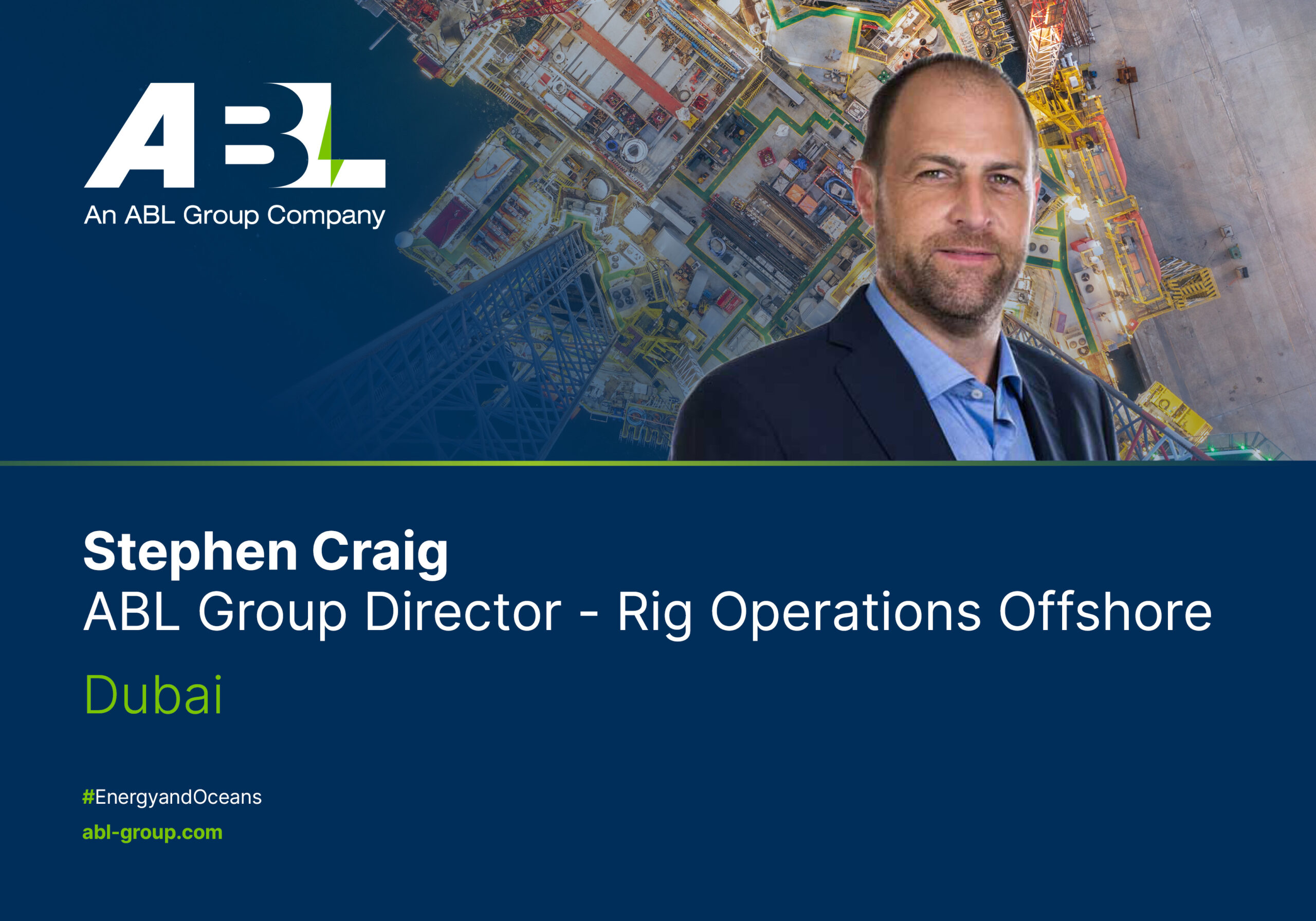 Meet Stephen Craig, ABL Group Director for Rig Ops Services