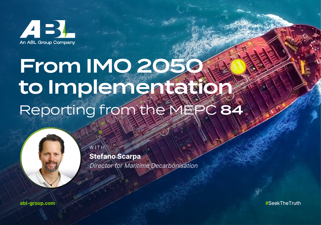 From IMO 2050 to Implementation: The Reality of Maritime Decarbonisation