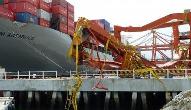 Ship-to-Shore Crane Casualties in Container Terminals