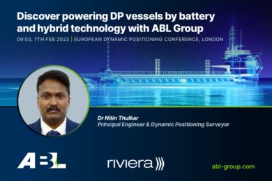 Discover powering DP vessels by battery and hybrid technology with ABL Group