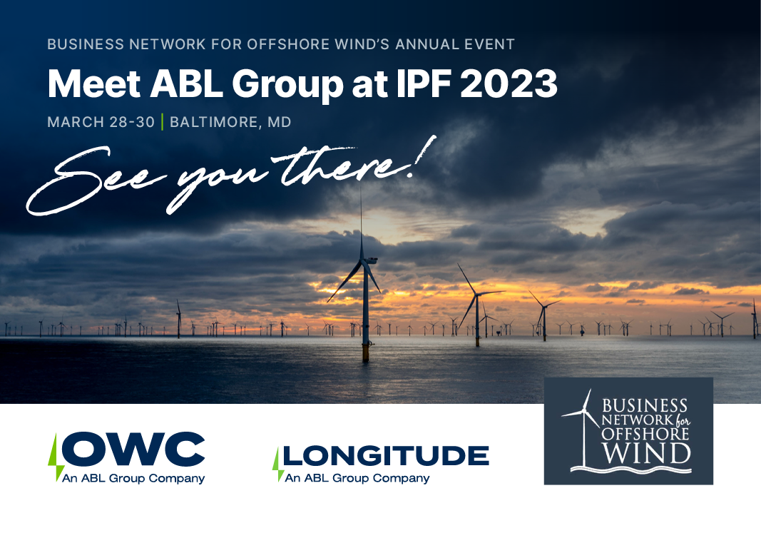Join ABL Group, OWC and Longitude at IPF 2023