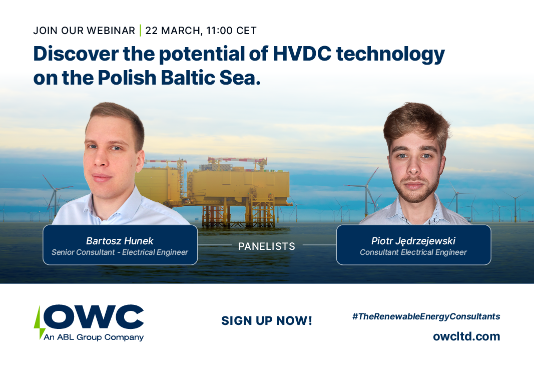Webinar: The potential of HVDC technology on the Polish Baltic Sea