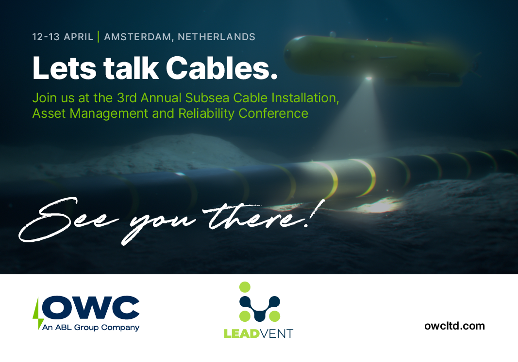 Discover ABL Group at the 3rd Annual Subsea Cable Installation, Asset Management and Reliability Conference 2023