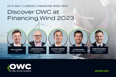 Catch OWC at the Financing Wind Europe