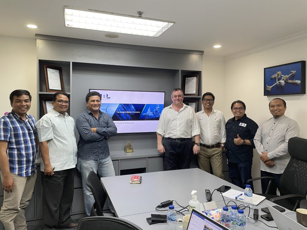Our Indonesia Maritime team meeting with our Group Maritime Director in Jakarta