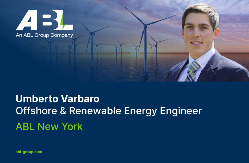 Meet Umberto Varbaro, Offshore & Renewable Energy Engineer, ABL New York