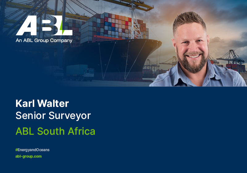 Meet Karl Walter, Senior Surveyor, ABL South Africa