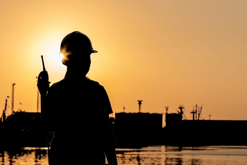 Female Marine Surveyor