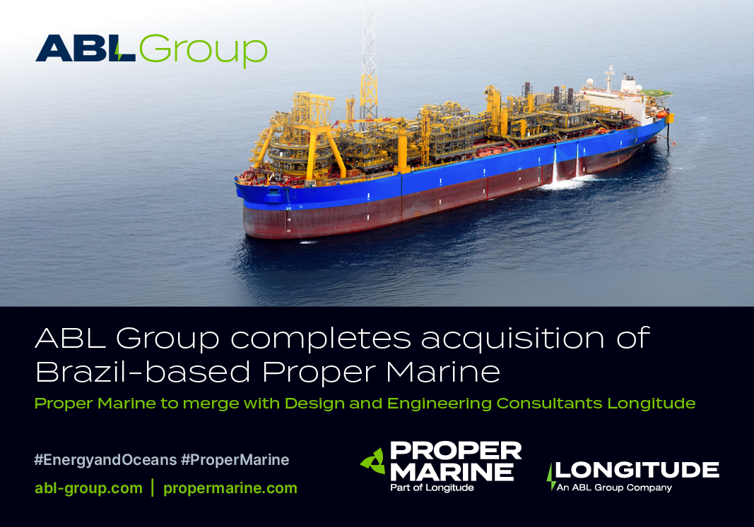 ABL Group completes acquisition of Brazilian engineering and design company Proper Marine