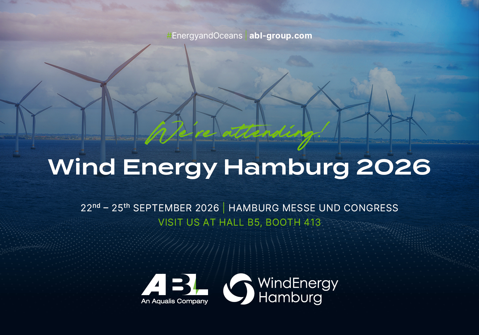 Join ABL at WindEnergy Hamburg 2026  