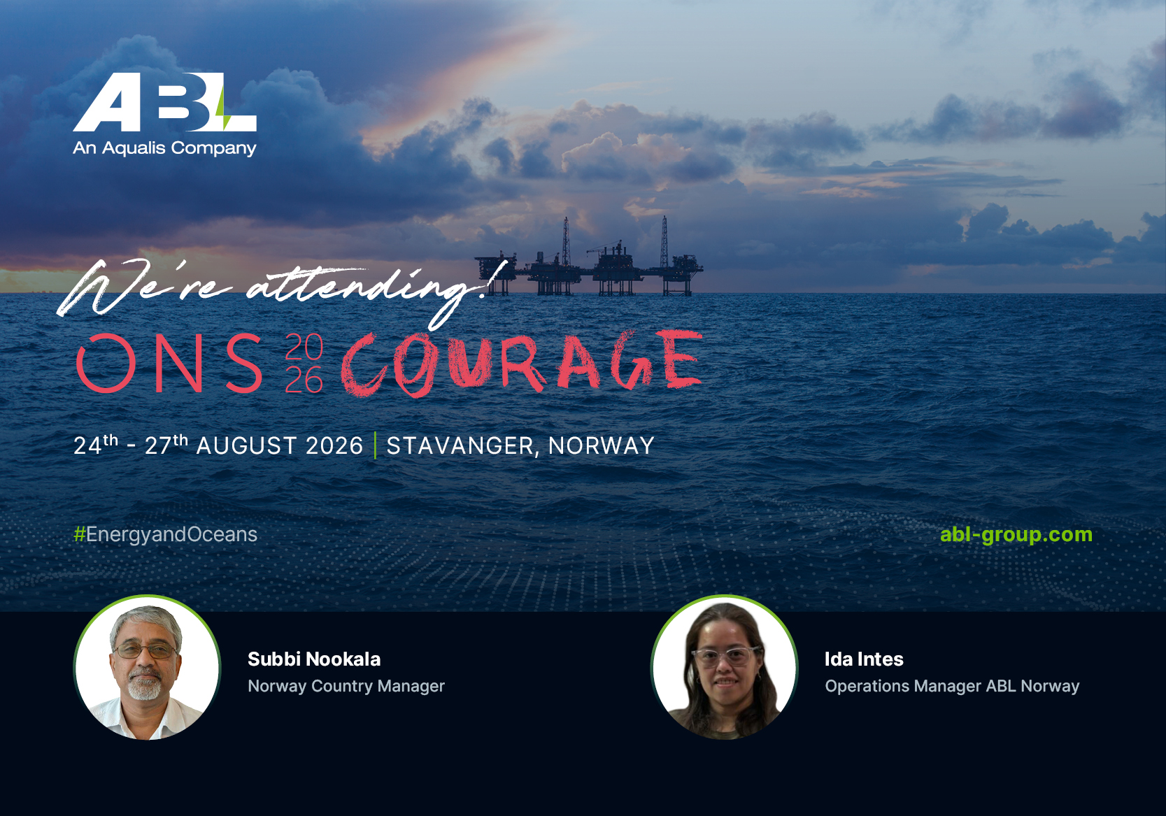 ABL at ONS 2026 in Stavanger, Norway 